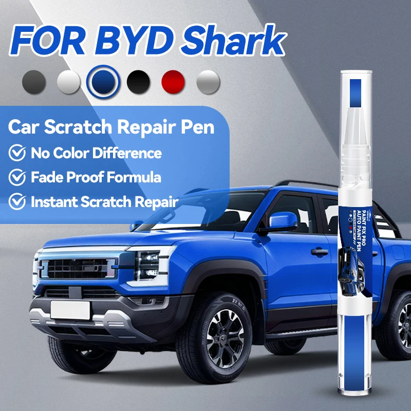 

Специализированный маркер для ремонта автомобильной краски, средство для удаления царапин, аксессуары для авто DIY, черный, белый, оранжевый, для BYD Shark 2024-2025