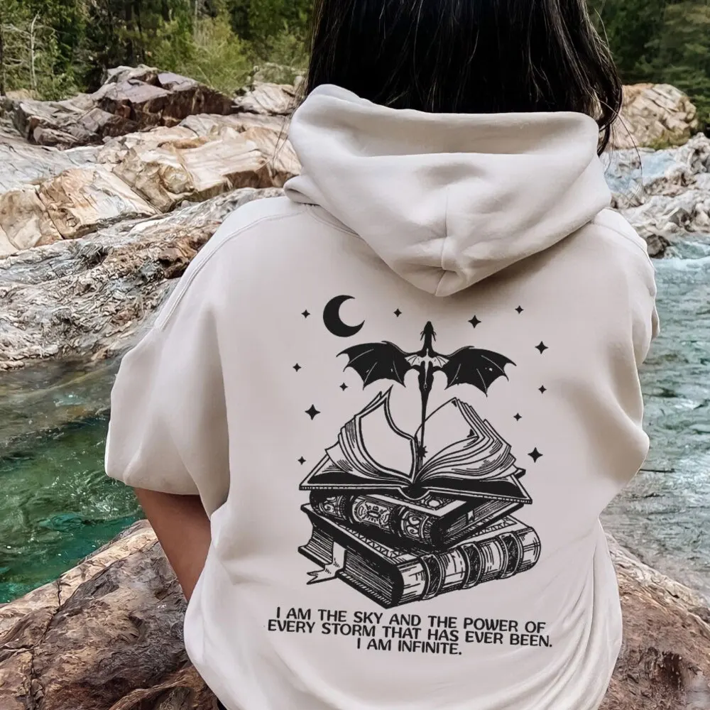 Fourth Wing Hooded Sweatshirt Riorson Hoodie Shadow Daddy Bookish Gift Y2k Clothes Hoodies Men Women Pullover Kawaii Clothes