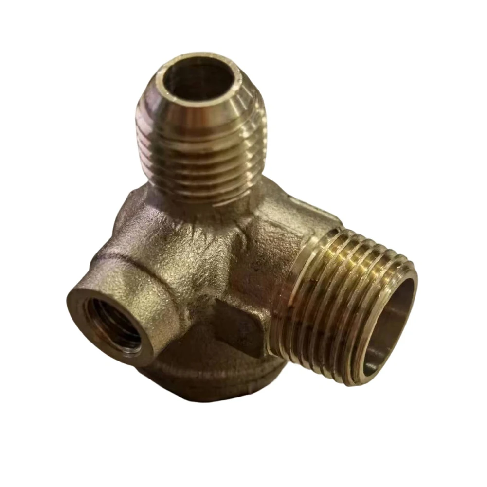3-портовый обратный клапан воздушного компрессора, латунная наружная резьба, разъем 90 градусов для воздушного компрессора, обустройство дома 16 мм, 14 мм, 7 мм
