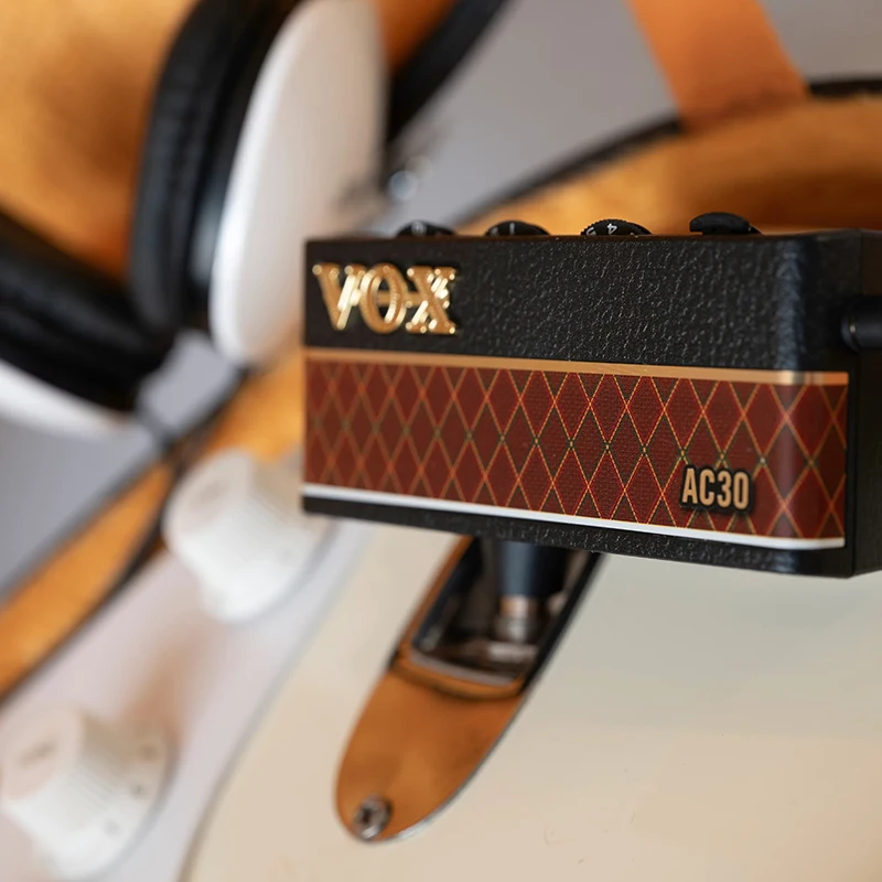 Vox amPlug 3 Boutique Headphone Guitar Amp AC-30 Bass High Gain Modern Bass UK Drive US Silver Headphone Amplifier