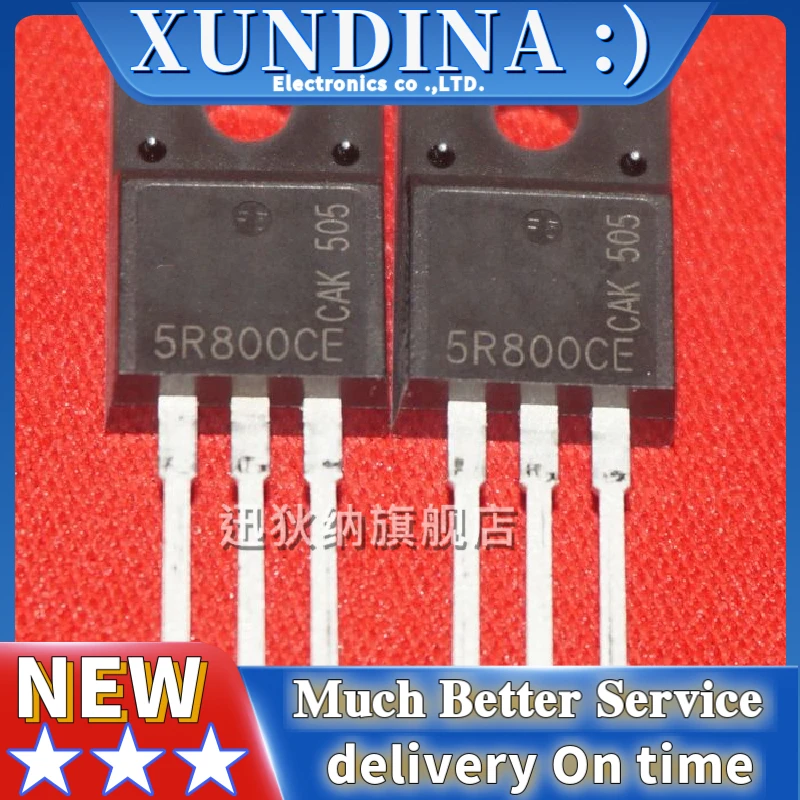 

5 шт./лот 5R800CE IPA50R800CE TO-220F Новый и оригинальный IC