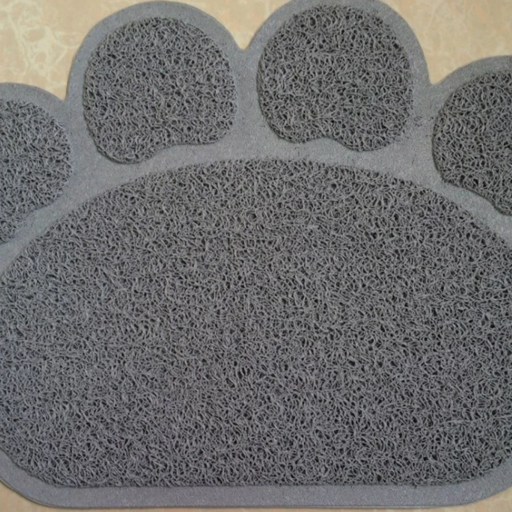 

2pcs Waterproof Anti-slip Mats for Cats Dogs PVC Pet Feeding Durable Heat Insulation Non-tear Sensory Pad Dog Food Mat Pet