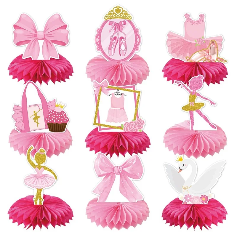 9-pcs-ballet-tematico-aniversario-favo-de-mel-ornamento-decoracoes-de-festa-de-aniversario-rosa-ballet-cisne-3d-favo-de-mel-bola-ornamento