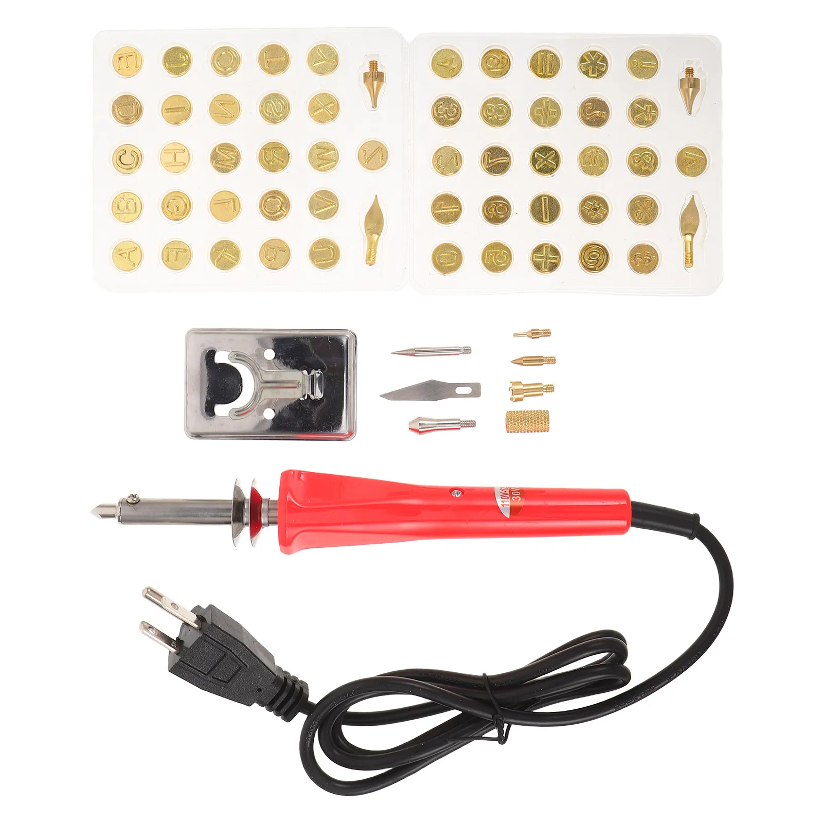 

Набор для выжигания по дереву для начинающих: 15 насадок, удобная рукоятка, держатель для паяльника/гравера