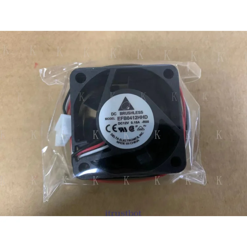C  FOR 1PCS DELTA EFB0412HHD Fan DC 12V 0.15A 40*40*20mm 3 Wire 4 Pin