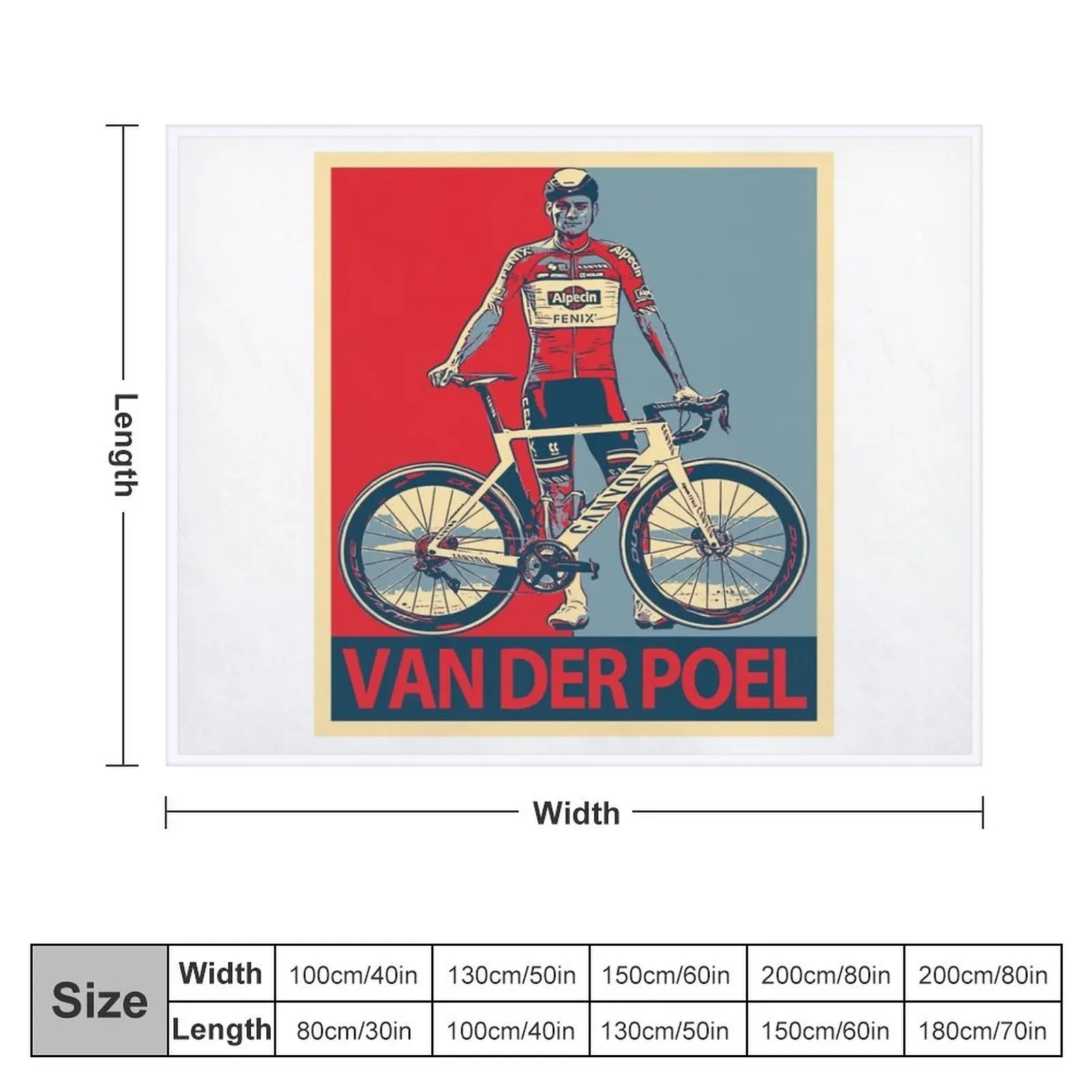 Mathieu van der Poel Throw Blanket Flannel Fabric Flannel Blankets