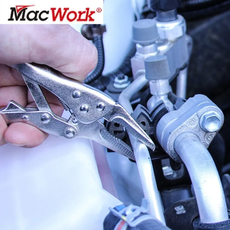 

5 inch Mini Long Nose Locking Pliers Toughbuilt Welding Clamp Mini Pliers Multitool For DIY Hand Repair Tools