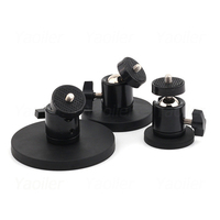 Magnetic Action Camera Suction Cup Mount Bracket with 1/4\