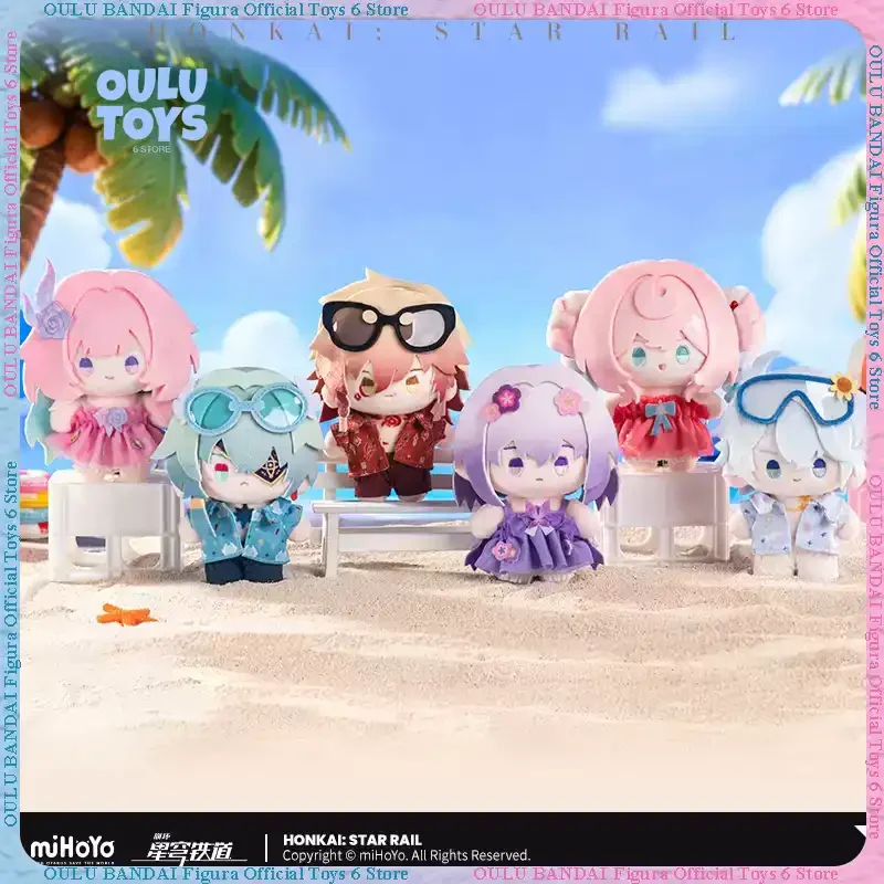 Official miHoYo Honkai: Star Rail Seasonal Doll Series Plush Keychain Vol.2 | Kawaii Anime Character Collectible Bag Charm