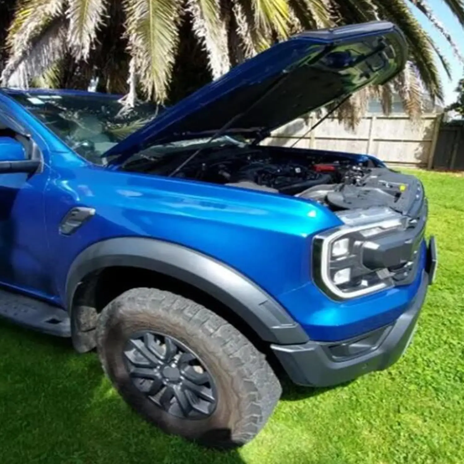 for Ford Ranger 2022 2023 2024 Front Hood Lift Supports Hood Struts Shocks Springs Dampers Car Accessories 1 Set