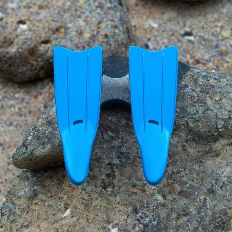 Professional Diving Long Blade Snorkeling Swim Fin Men's Free Diving Silicone Fin