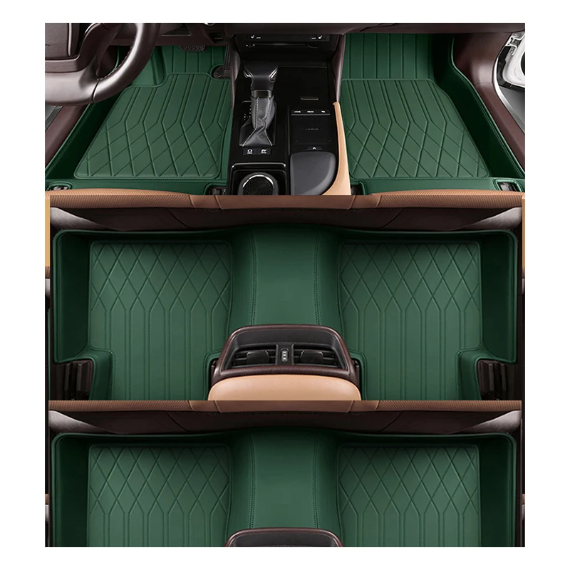 

Custom Fit Car Floor Mat Cowhide ECO Material for 98% Over 3000 Models 6 Seats 7 Seats Car for Only Left Hand Drive Dropshipping