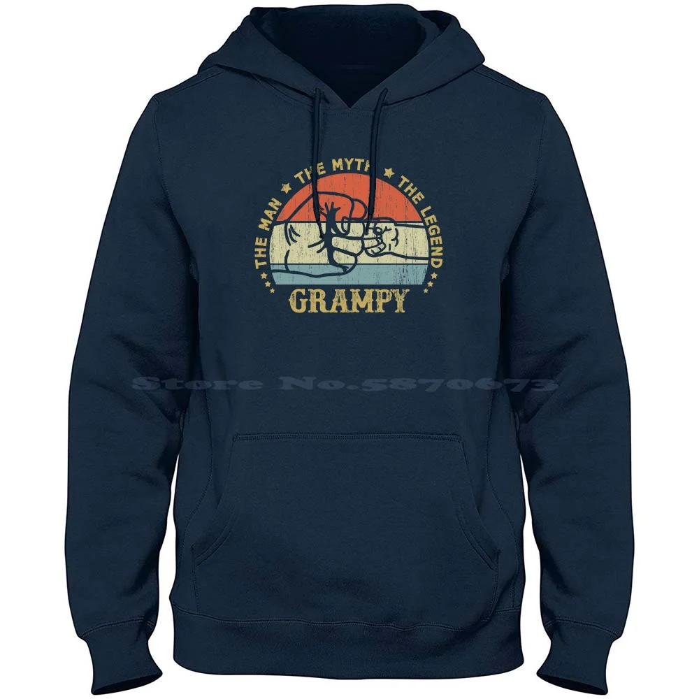 Grampy-Gift For Grampy Grandpa Fathers Day Gift 100% Cotton Hoodie T Shirt Best Grampy Ever For Grampy Fathers Day