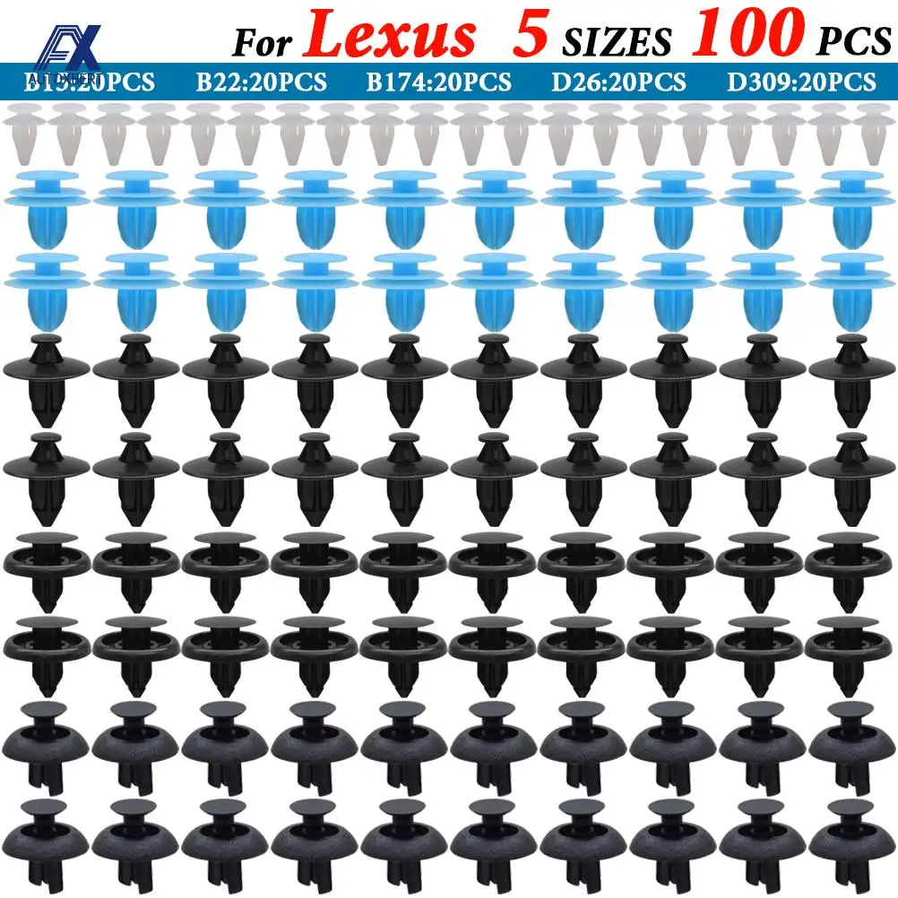 100X 5 Sizes Auto F…