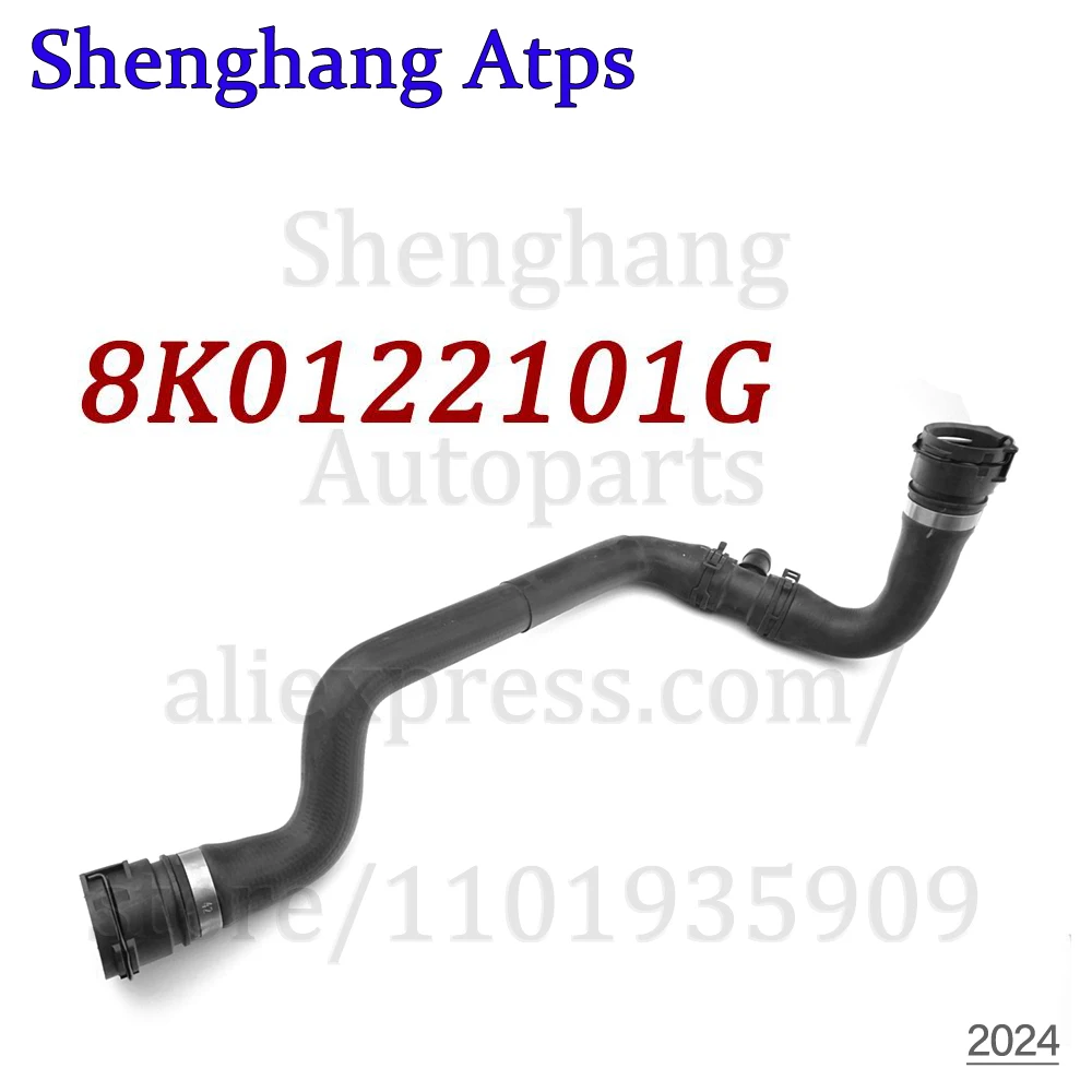 Front Upper Forward Radiator Hose For Audi A4 A5 S4 Q5 1.8T 2.0T 2010-2017 8K0122101G 8K0-122-101-G