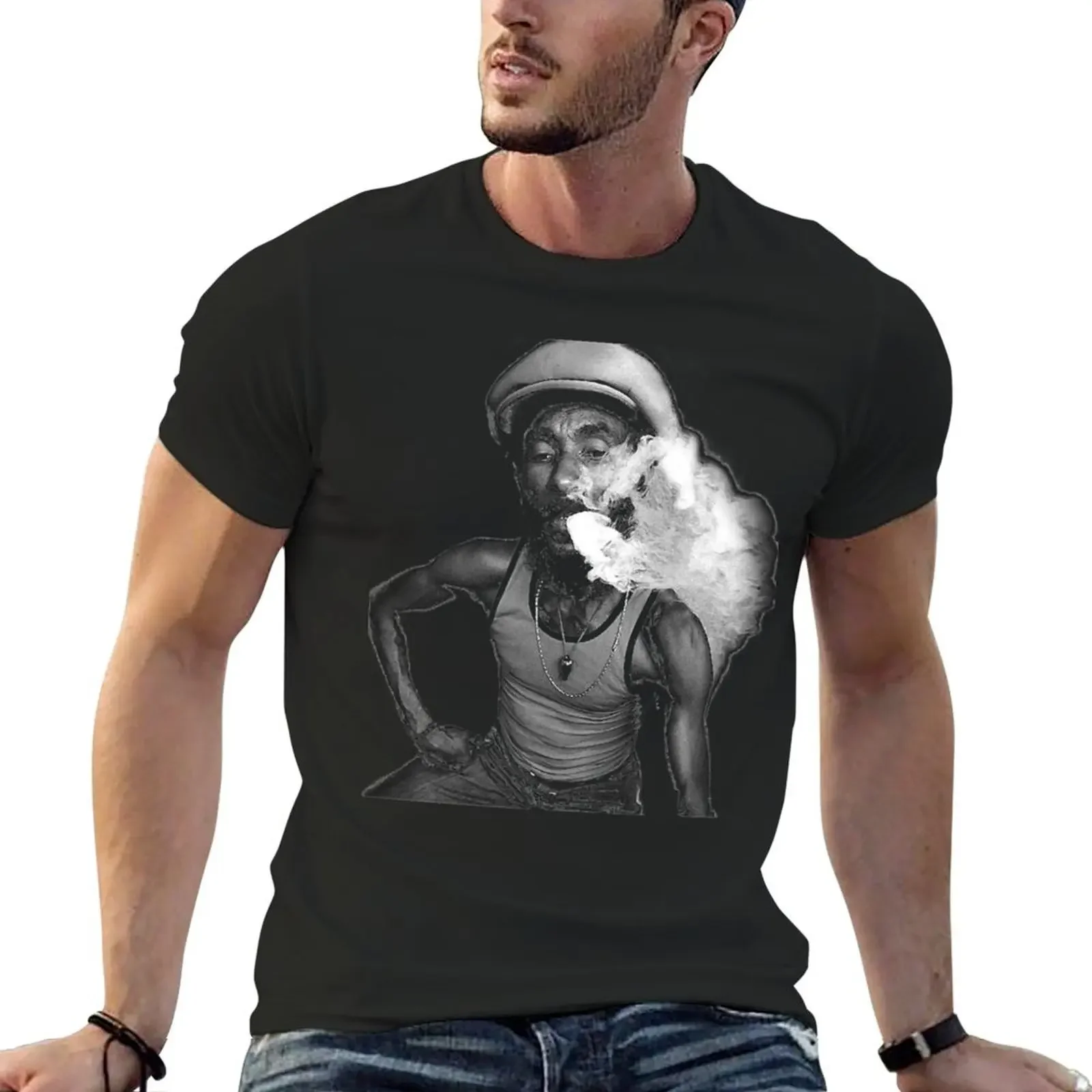 Lee King Tubby Scratch Perry Anime Awesome T-Shirt graphic t shirt vintage vintage t shirts blue archive luxury clothes men
