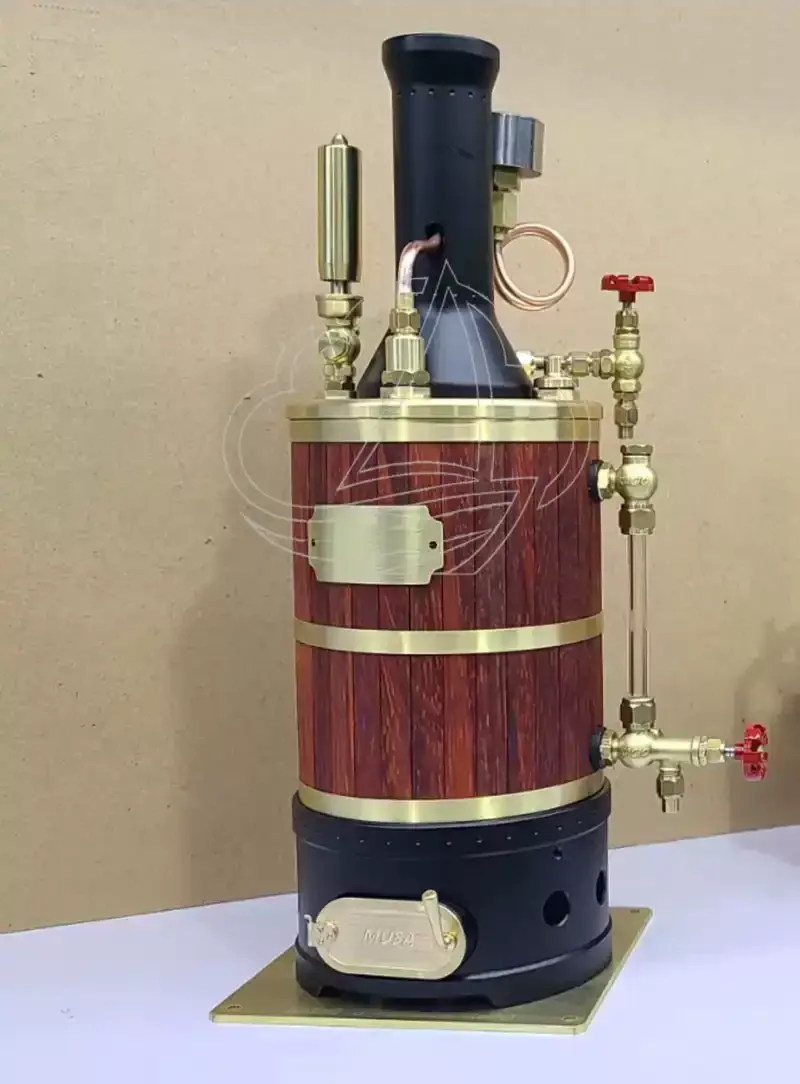 LS80S Vertical Boiler Model High Heat Conversion Rate for Steam Engine And Boat Model Applications