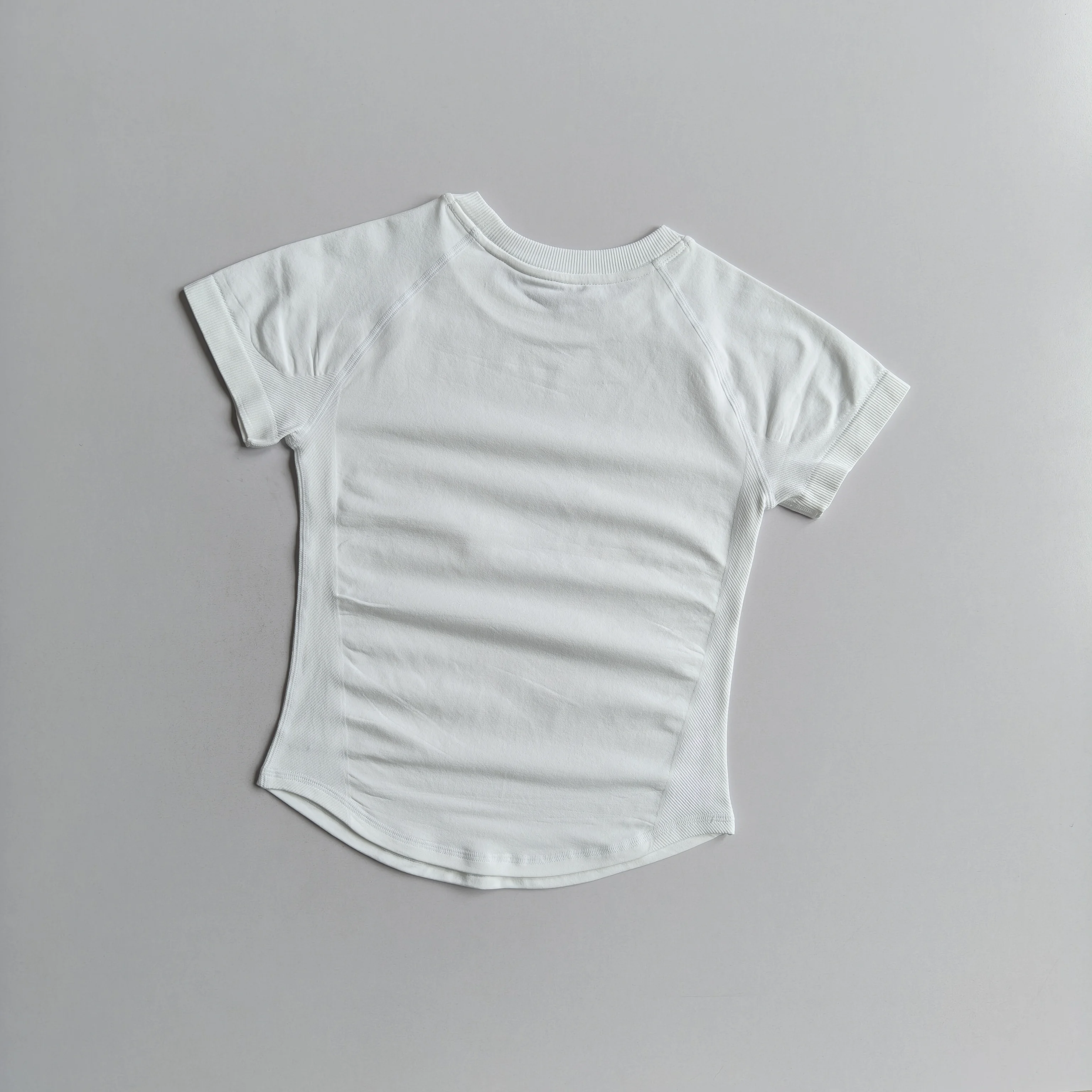 Damen Schnelltrocknendes Nahtloses Fitness-T-Shirt Outdoor-Sportbekleidung Yoga-Lauf-Workout-Oberteil Damen-Sportbekleidung Trainings-Gym-Kleidung – Detail 13