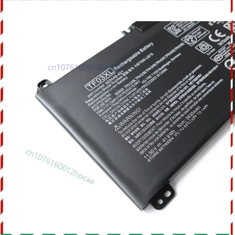 

Новый аккумулятор TF03XL для HP Pavilion 14-BF016NF 14-BF016TU 14-BF017NA 14-BF017NF