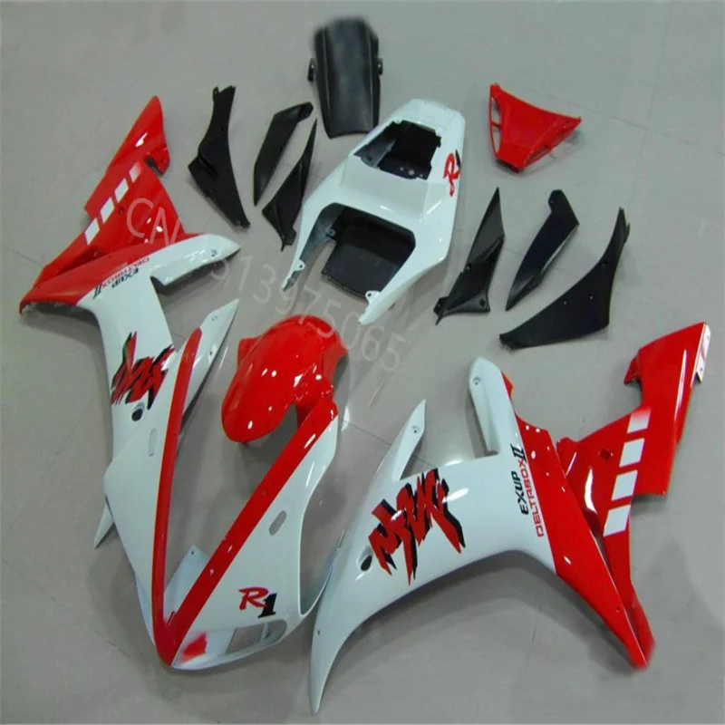 New Fashion plastic Fairing fit for YZFR1 02 03 YZFR1 2002- 2003  white red black Injection molding Motorcycle Fairing kit