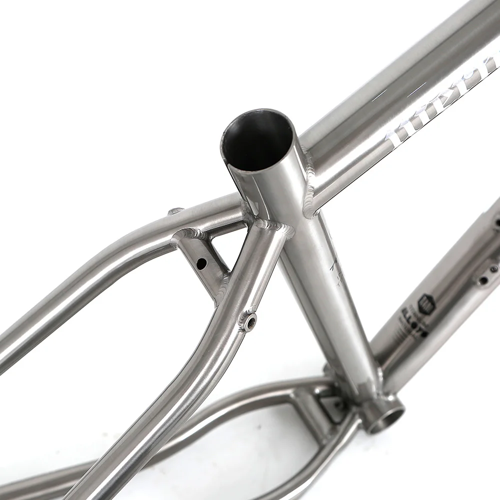 High Quality Titanium Alloy 27.5 29 Inch Thru axle 148mm BB68 threaded MTB Frame Mountain Bike Frameset Bicycle Parts