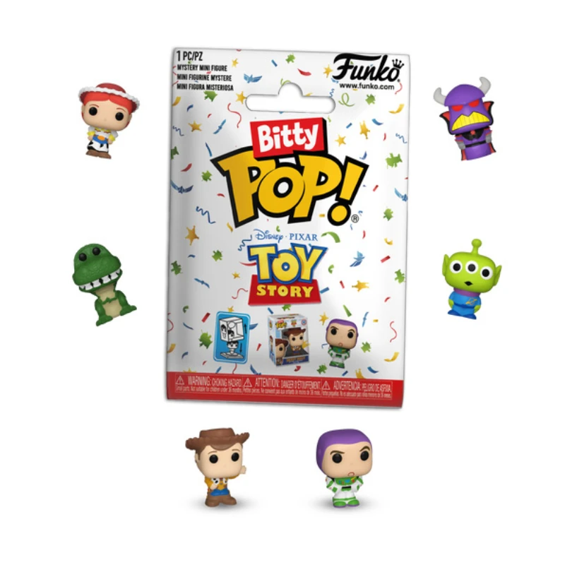 FUNKO Vinyl Figures Bitty POP Disney Toy Story Mini Doll Toys Collection Table Ornaments Mystery Blind Bags Kids Birthday Gifts