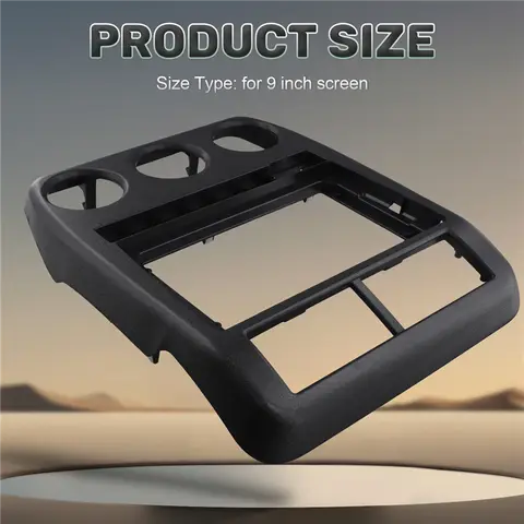 9 Inch Host Unit 2DIN Car Radio Fascia Frame For LADA NIVA 2022 Dash Fitting Panel Kit
