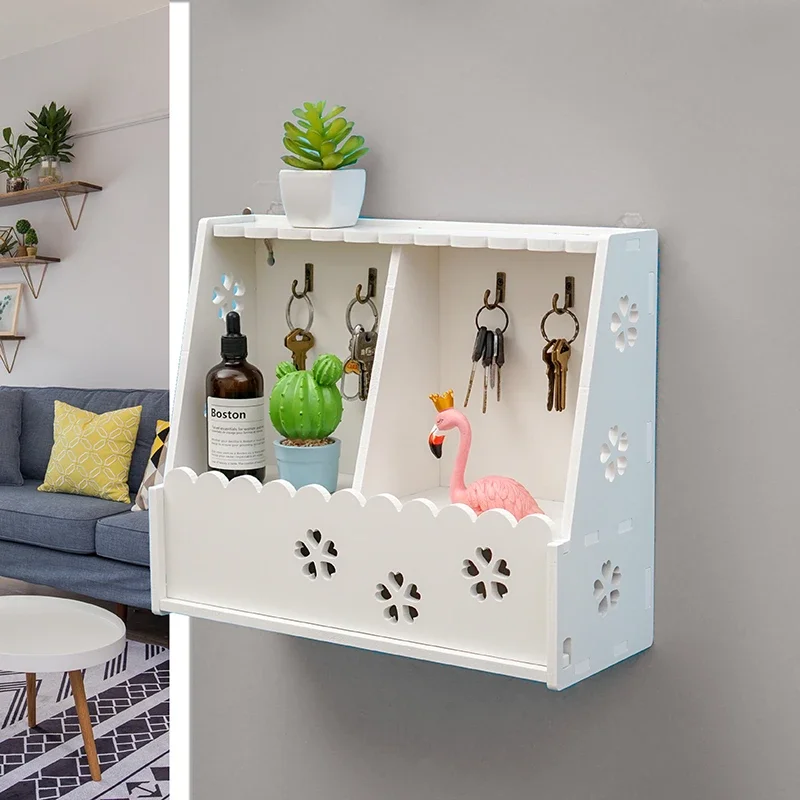 Concise Modern Wall Luggage Carrier A Hook Avoid Punch Living Room Decoration Frame Hang Key Accept Box Arrangement Boxes Gifts