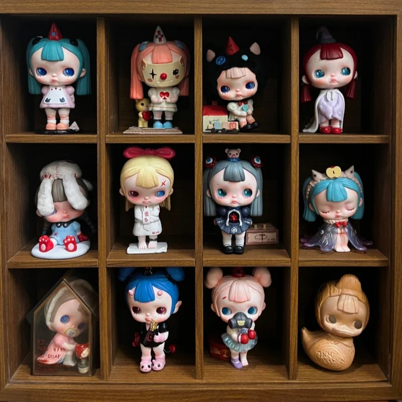 Popmart Blind Box Tinytiny Seria Prologu Urocza Figurka Modna Zabawka Ozdoba na Biurko Kawaii Prezent dla Dziewczyny Model Garage Kit