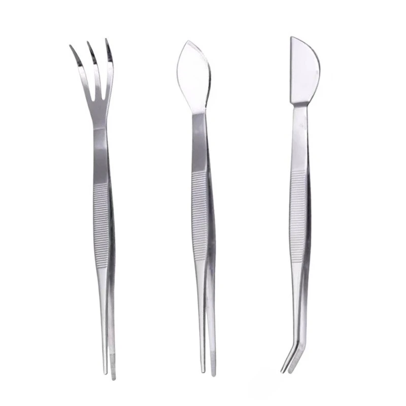 1pc Root Rake Professional Stainless Steel Rake Attachment Outdoors Gardens Bonsai Loosening Tool Dual Purpose Manual Tools