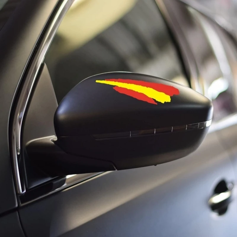 

Водонепроницаемые, подходят для мотоциклетных шлемов, передних накладок, топливных баков, декоративные наклейки с испанским флагом для автомобилей.