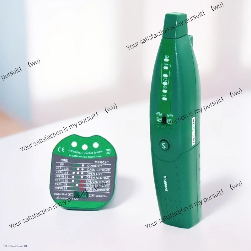 

MS5902R Automatic circuit breaker finder, socket tester, with NCV test function