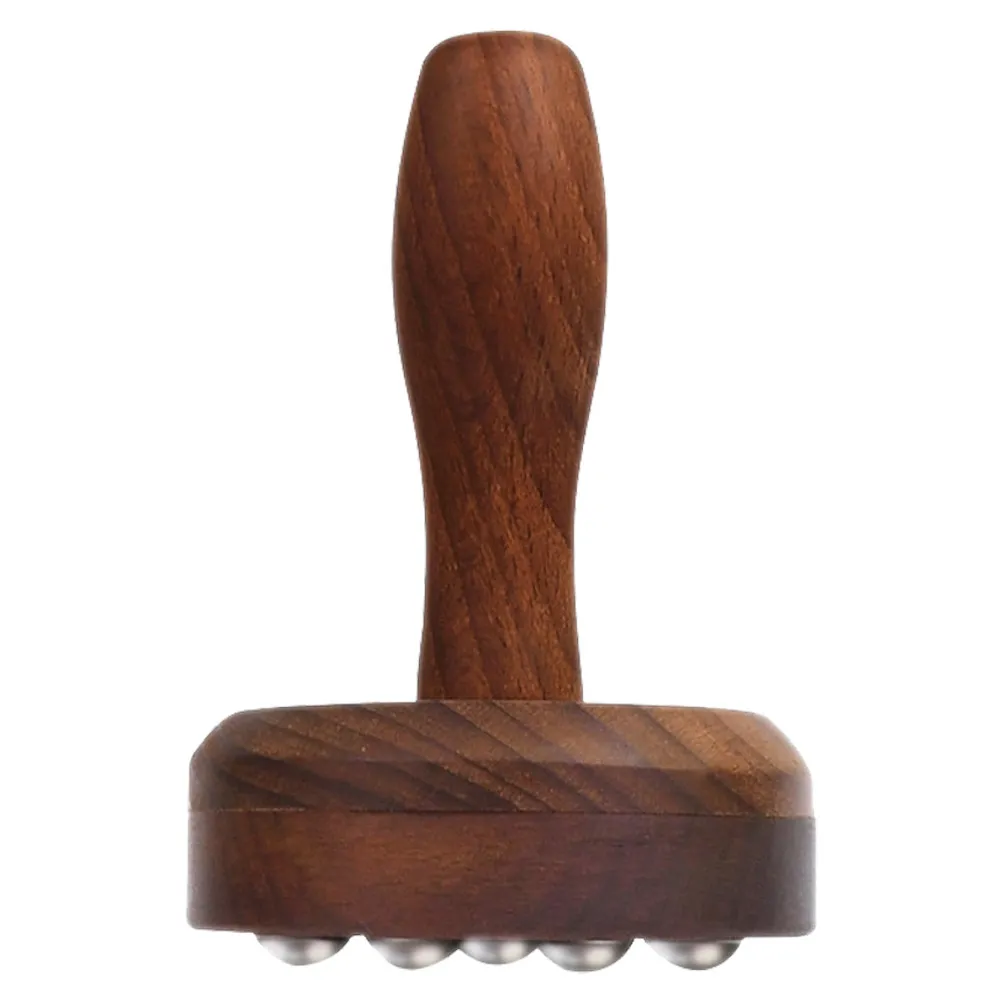 

Съемный деревянный массажный ролик для глубокого расслабления мышц и снятия усталости - портативный массажер для шеи