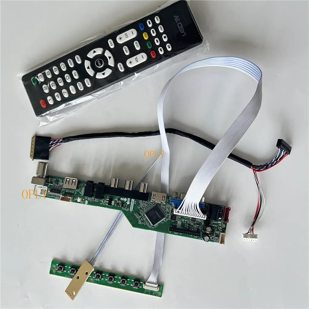 

Комплект платы контроллера телевизора HDMI-совместимый для LTN140AT07 LTN140AT16 LTN140AT07-H01 1366X768 14 "USB AV VGA аудио RF экран монитора