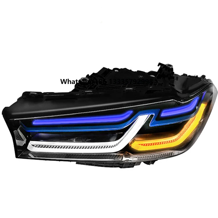 

High Quality BMW5 Series G30 G31 F10 F90 M5 Facelift LED Headlight 12V WhiteLaser Assembly Front Lamp Factory Direct Sales