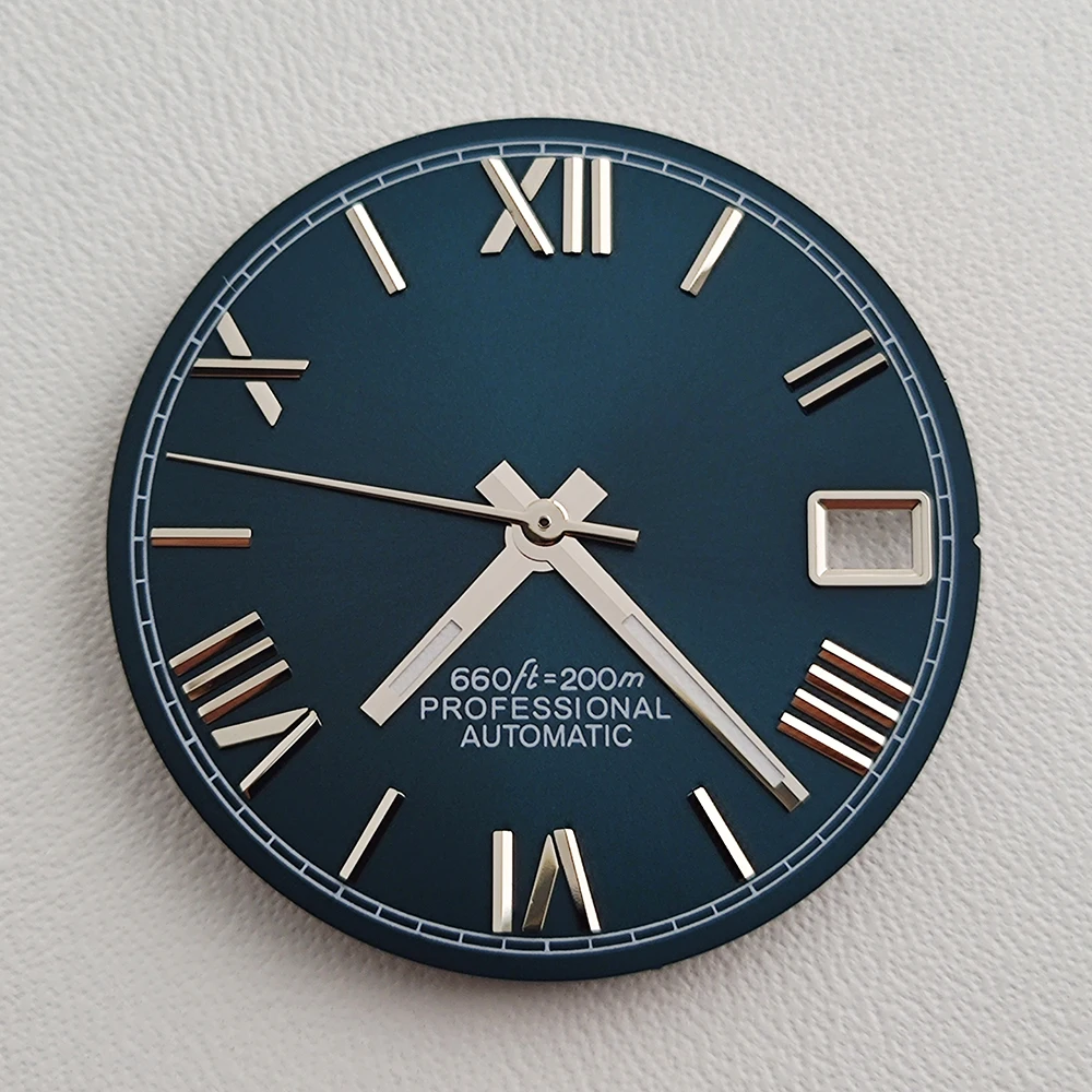 28,5 мм NH35 циферблат NH36 циферблат часов римский циферблат модифицированный циферблат подходит для NH35 механизм аксессуары для часов