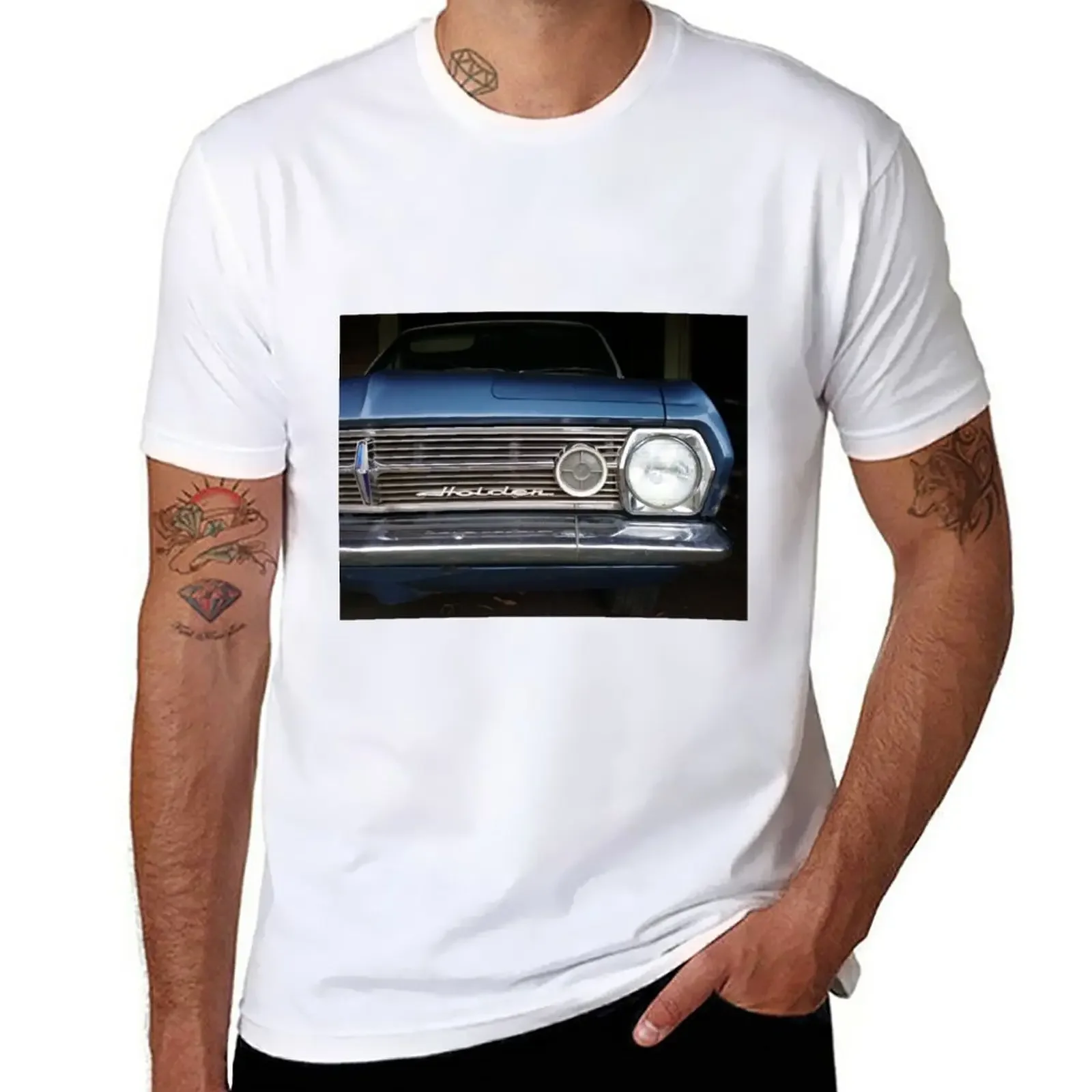 Blue Holden HR Premier T-Shirt graphics korean fashion shirts graphic tees oversized mens clothes