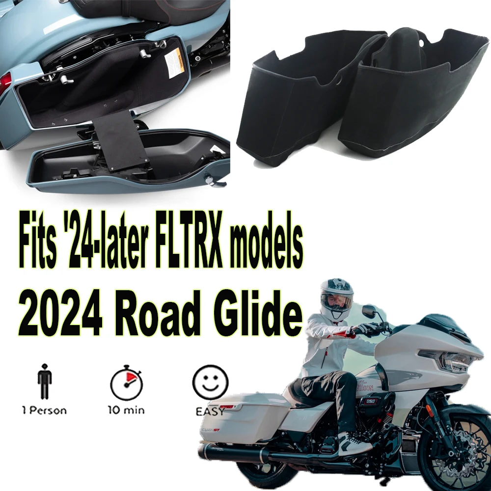 

Для Harley Travel CVO дорожные коньки FLTRX ST FLTRXSTSE FLTRXSE 2023 2024 новые аксессуары для мотоциклов подкладка каретки