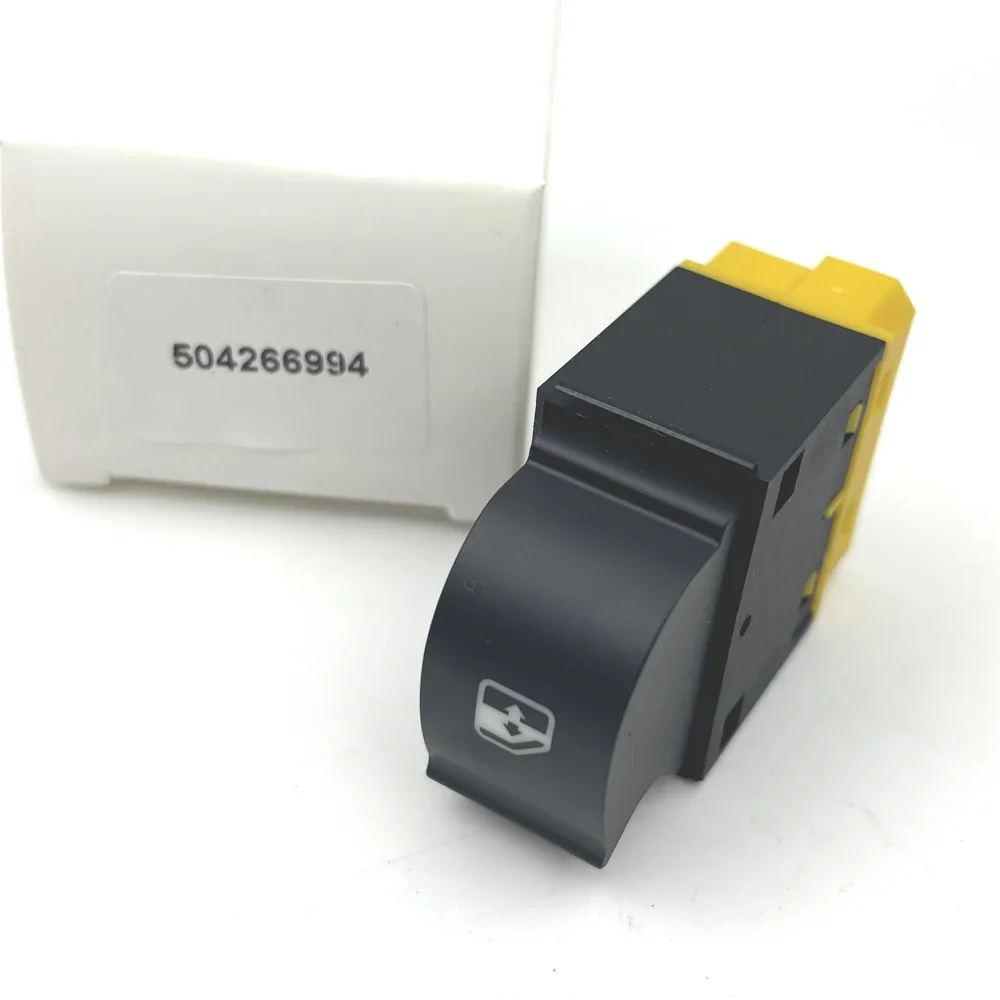 New High Quality OE:504266994 For IVECO Stralis 410 2010 6Pins Truck Power Master Window Switch Button With Mirror Switch