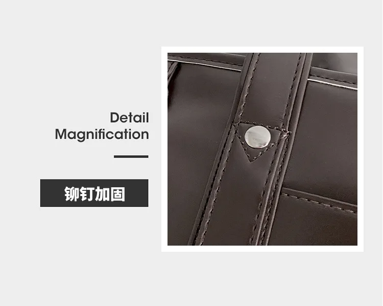 Student Handbag JK Uniform Bag Single Shoulder PU Uniform Bag Commuter Document Backpack Computer Bag Travel Bag