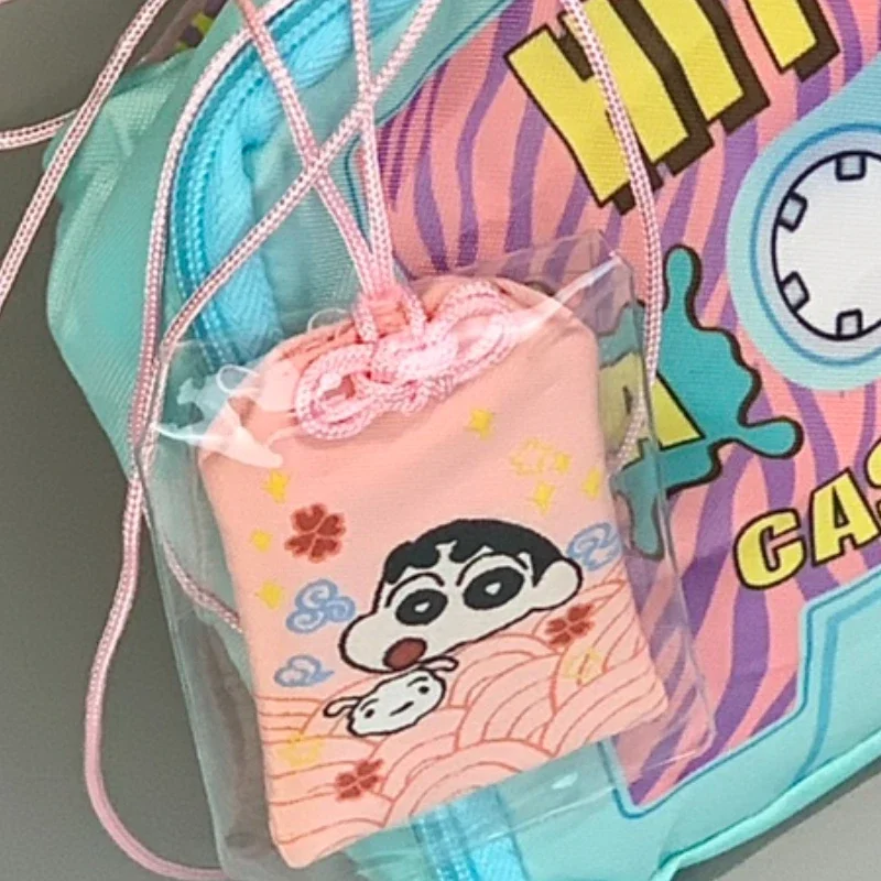 Crayon Shin-Chan Cartoon Pendant Sachet Sachet Pray for Auspiciousness Cartoon Lucky Decoration Birthday Gift for Boys Girls