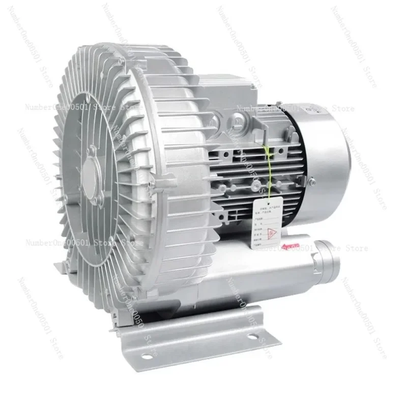 High-Pressure Vortex Fan Strong Centrifugal Blower Industrial Turbomachine for Fishpond Oxygenation 220V 750W 1.1KW 1.5KW