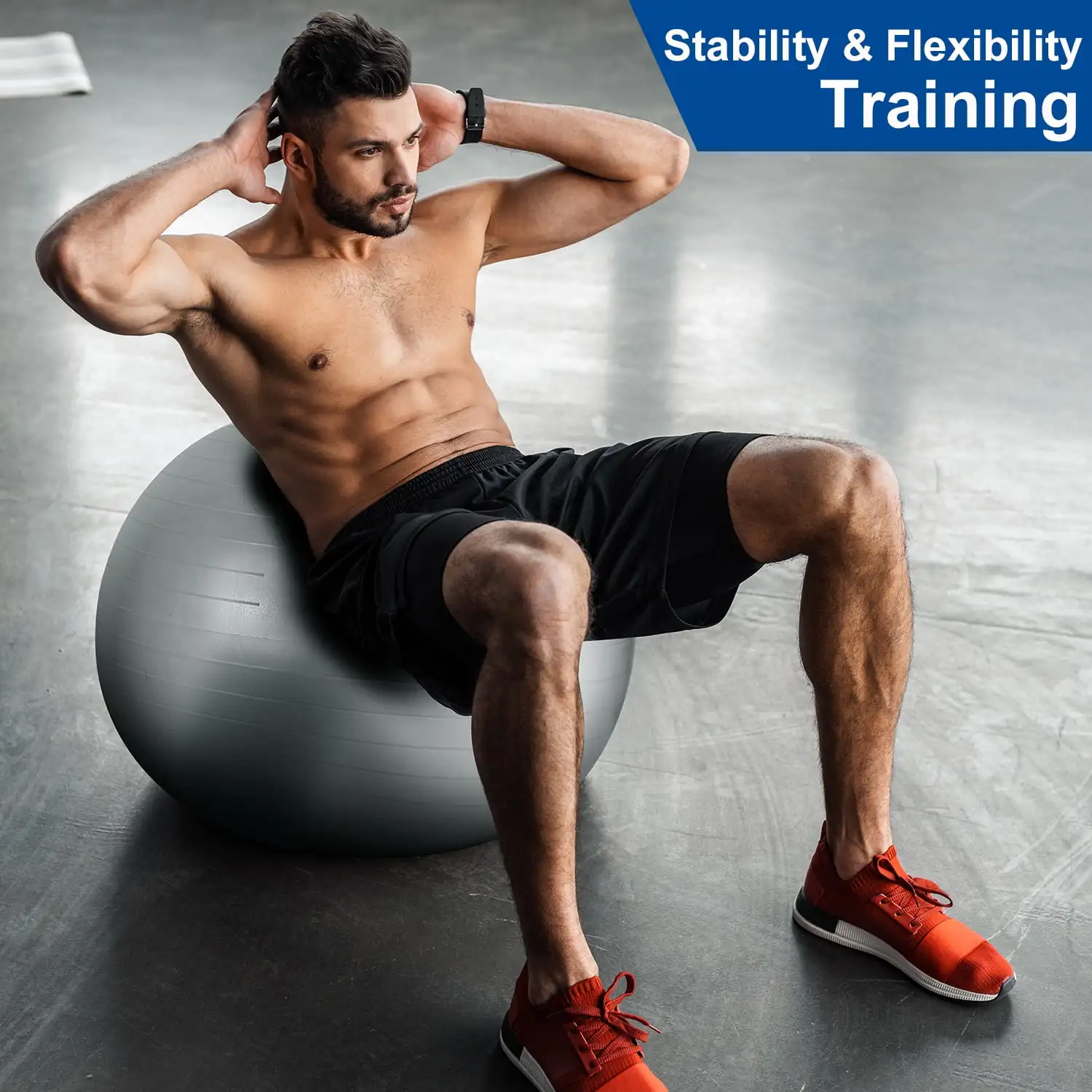 

Exercise and Workout Ball, Yoga Ball Chair, Great for Fitness