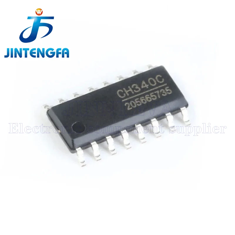 10 peças ch340g ch340b ch340c ch340e ch340t ch340n sop8 soic16 msop10 tssop20 ch340s ch340k ch340 série smd usb para porta serial ic