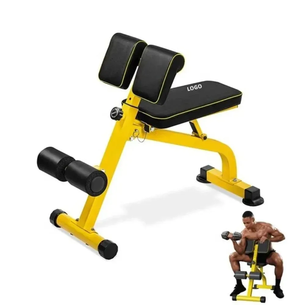 

Foot Exerciser Commercial Adjustable Workout Fitness Benches Gym Exercise Flat Folding Weight Strength Training Bench