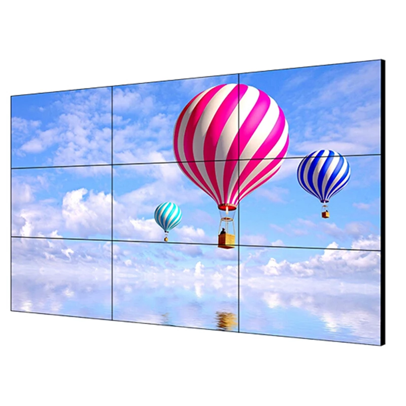 Parete video lcd con espositore pubblicitario personalizzato 2x2 3x3 led/oled/lcd