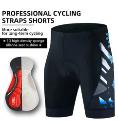 X-TIGER Men Cycling Shorts with Back Pocket 5D Gel Padded Bike Shorts for Men Mountain Road Biking Riding Half Pants Tights