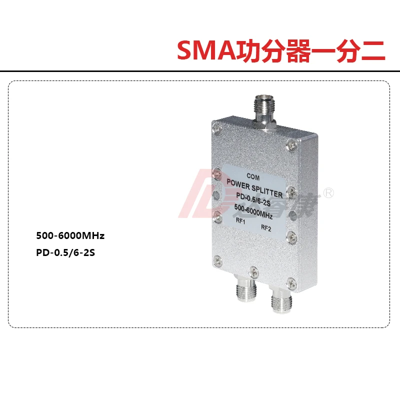 

SMA POWER DIVIDER: 2 WAY: 500MHZ-6GHZ FULL RANGE MICROSTRIP POWER DIVIDER, SMA FEMALE