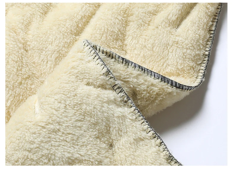 Neue Fleece Warme Winter-Herrenhose Lässige Verdickte Jogginghose für Männer Thermisch Gepolsterte Hose Schwarze Sweatpants für Männer Wasserdicht – Detail 10