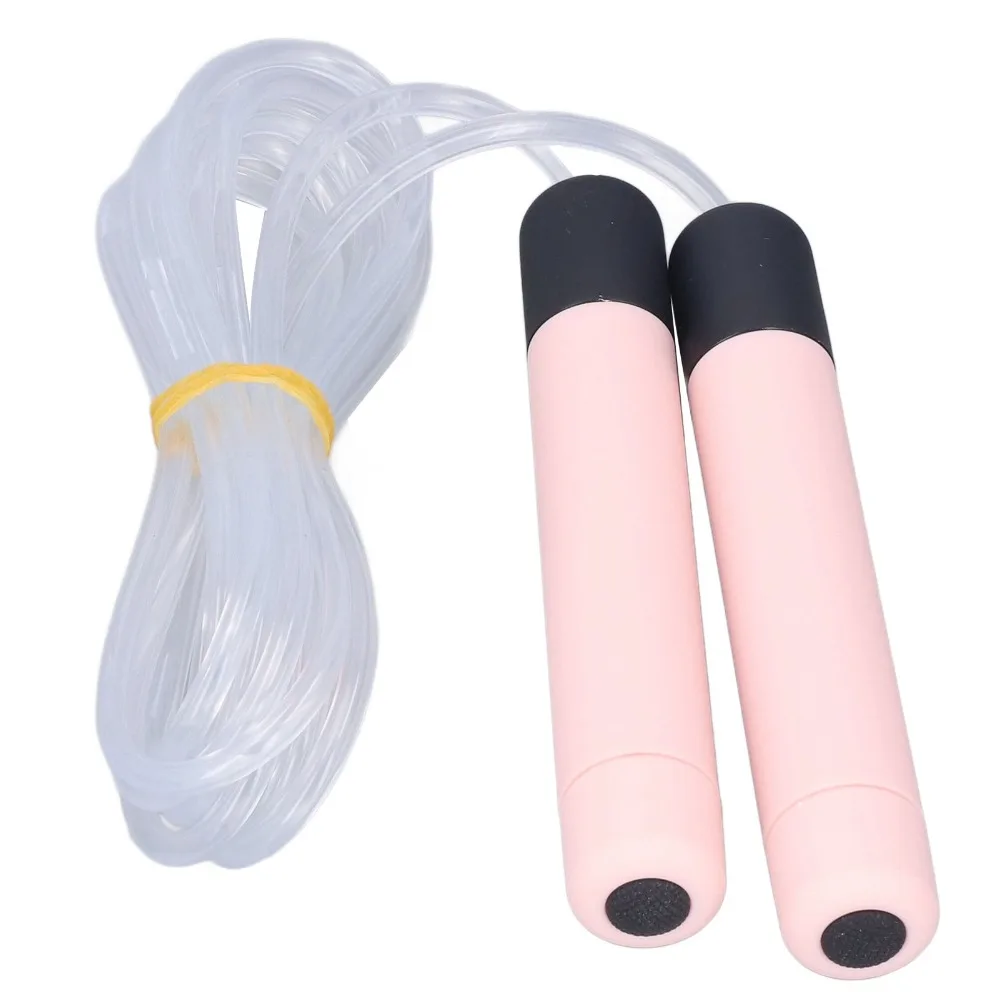 Unique ABS Luminous Skipping Rope Length 280cm Blue Glowing Jump Rope Exercise Skipping Rope for Men and Women